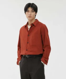 Рубашка из хлопка и кашемира