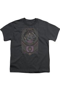 Футболка с коротким рукавом для подростков Batman Joker в клетку Gildan, Charcoal