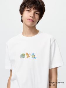 Футболка UT Pokémon Uniqlo, 00 white