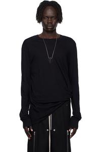 Футболка Concordians level ls Rick Owens, черный