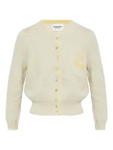 Многослойный кардиган Marant Étoile, нейтральный