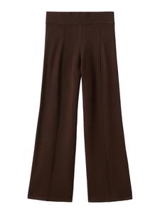 Широкие брюки MANGO VIEIRI, коричневый