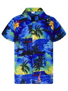 Рубашка King Kameha Surf, синий