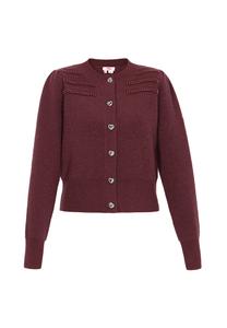 Вязаный кардиган MYMO, бургундия