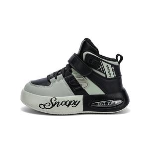 Детская повседневная обувь для детей SNOOPY, черный/зеленый