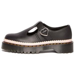 Dr.Martens 1460 POLLEY BEX повседневные туфли 3,5 см женские, черные, розовые