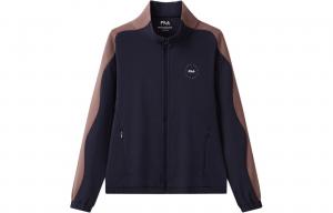 Куртка темного утреннего синего цвета для подростков FILA KIDS, темный небесно-голубой