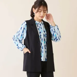 Жилет приталенного кроя Lobjie, цвет Black