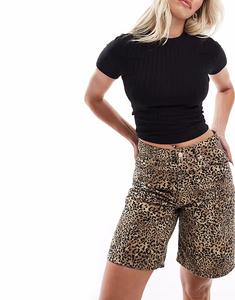 Футболка Fuller Bust облегающего кроя в рубчик черного цвета Asos Design