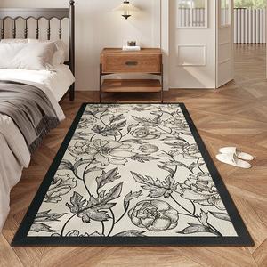 AOVOC Ковер 100х200 см для спальни/гостиной, длинный прикроватный, Xiangyuan-Bedside Rug-06