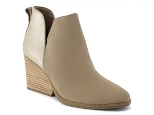 Ботильоны Eliza Wedge Bootie Toms, цвет tan