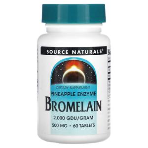 Добавка Source Naturals Бромелайн 2000 GDU/грамм, 500 мг