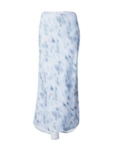 Юбка Samsøe Samsøe Agneta, цвет Navy/Pastel blue