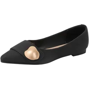 Повседневные туфли высотой около 1,5 см для женщин Mulinsen, Apricot