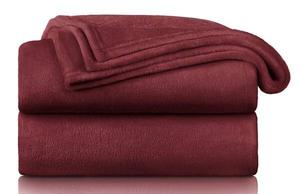 Флисовое одеяло Blumtal Anton, 150x1x130 см цвет burgunderrot