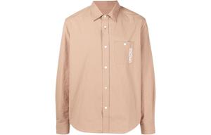 Рубашка мужская Kenzo Letter Logo, коричневый