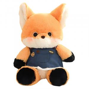 Лесная бегущая лиса милый большой злой волк тряпичная кукла плюшевая кукла 50см высота GUAIGUAIXIONG