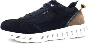 Мужские кроссовки Geox низкие, темно-синий