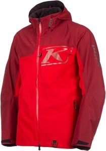 Мужская куртка для снегохода KLIM Powerxross Mountain Snowmobile Jacket Gore-Tex без утеплителя., Chili Pepper - Cabernet