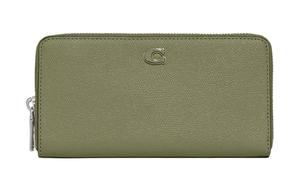 Кошелек-гармошка из холста с кожаными вставками мужской Moss COACH