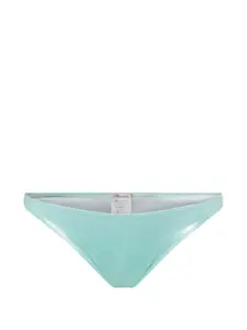 Украшенные плавки бикини Blumarine, зеленый