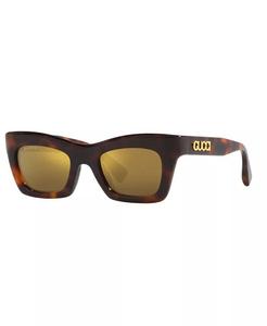 Женские солнцезащитные очки, GG1773S Gucci, коричневый