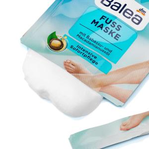 Маска для ног с бабассу и маслом ореха макадамии 15 мл. Balea