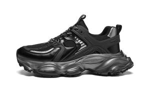 Низкие массивные кроссовки мужские HLA, Black