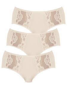 Трусы Nina von C. 3er Pack Hüft, цвет champagner