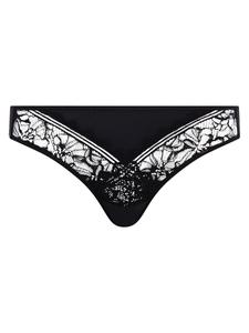 Трусики Chantelle Easy Feel Floral Touch, черный