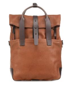 Рюкзак Mount Ivy Rolltop 13 дюймов из зерненой кожи Harold'S, коричневый