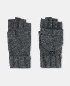 Мужские варежки с пуговицами Dustin, темно-серый
