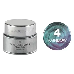 Гель Glamour Color Gel Rainbow 4 - 5 Milliliters