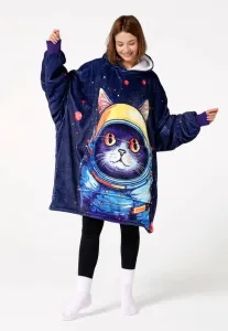 Халат-Подушка в виде кошки-космонавта Mr. Gugu & Miss Go, Blue