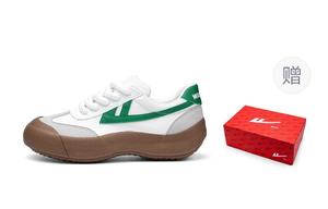 Кроссовки Lifestyle унисекс с низким верхом зеленого цвета Warrior