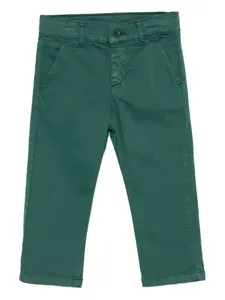 Брюки с вышитым логотипом Patachou, зеленый