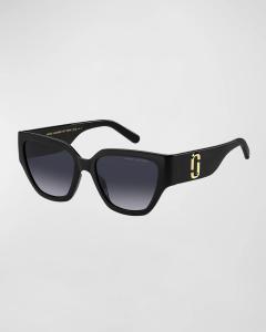 Marc 724S Солнцезащитные очки «кошачий глаз» с пропионатом Marc Jacobs, цвет Black