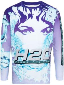 Футболка из органического хлопка с принтом Splash Perks And Mini, фиолетовый