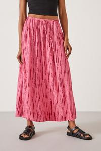 Юбка макси Tia Hush, розовый