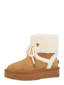 STEVE MADDEN Ботинки 'Shadow' в цвете Cream, Dark Beige