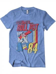 Футболка синего цвета Transformers