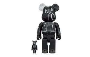 Be@rbrick x A Bathing Ape(R) x Neighborhood(R) 100% и 400% «Черный»