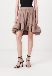 Юбка Malina CORI RUFFLED MINI SKIRT, Taupe