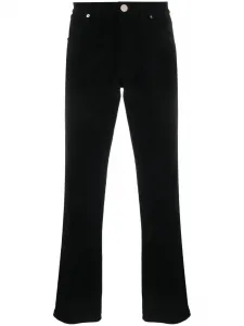 Прямые джинсы с нашивкой-логотипом Bally, черный