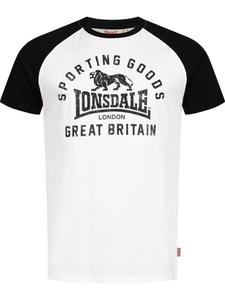 Футболка Trenance T-Shirt Regular Fit белого цвета Lonsdale