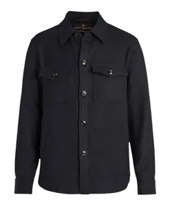 Рубашка Маверик Oscar Jacobson, синий