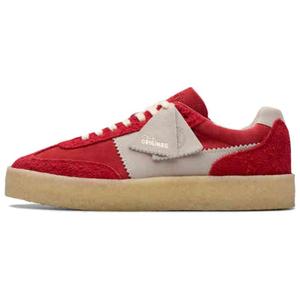 Clarks Низкие противоскользящие кроссовки для скейтбординга Originals TOR80, мужские, серо-красные