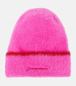 Шапка Le Bonnet Neve Jacquemus, розовый