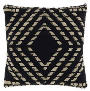 Декоративная подушка Unique Living Nisse, 45x8x45 см, черный