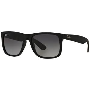 Поляризационные солнцезащитные очки Ray-Ban RB4165 Justin, черные